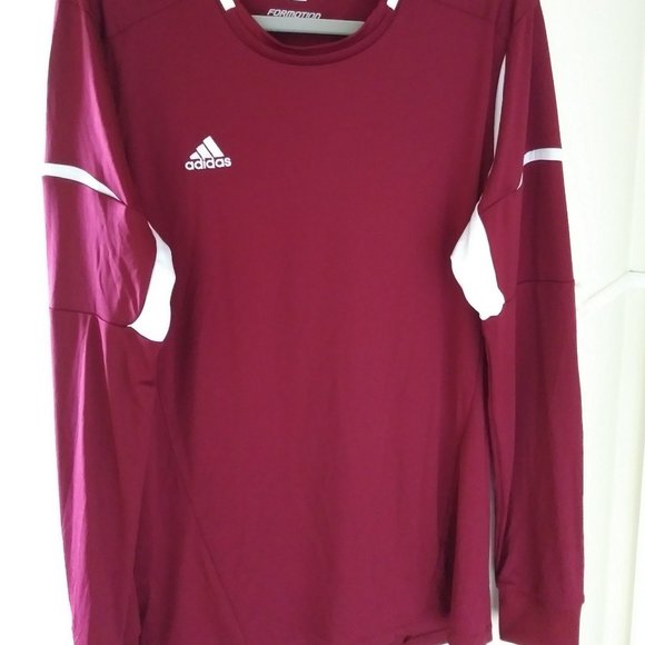 SOLD SOLD Adidas Burgundy Climalite Large Shirt - Picture 16 of 16